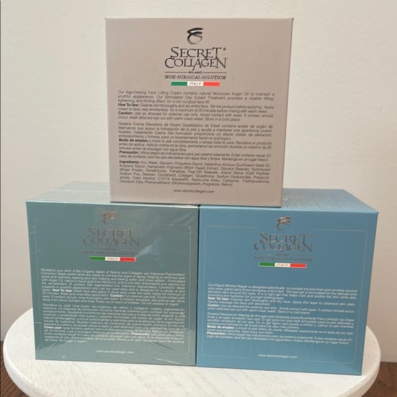 Secret Collagen 3 piece Skincare Set - Picture 2 of 9